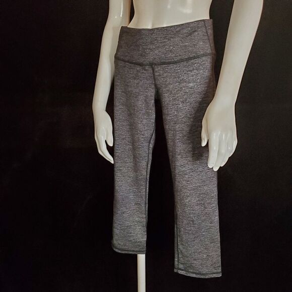 Athleta Gray Capri Leggings (S) - Picture 1 of 5